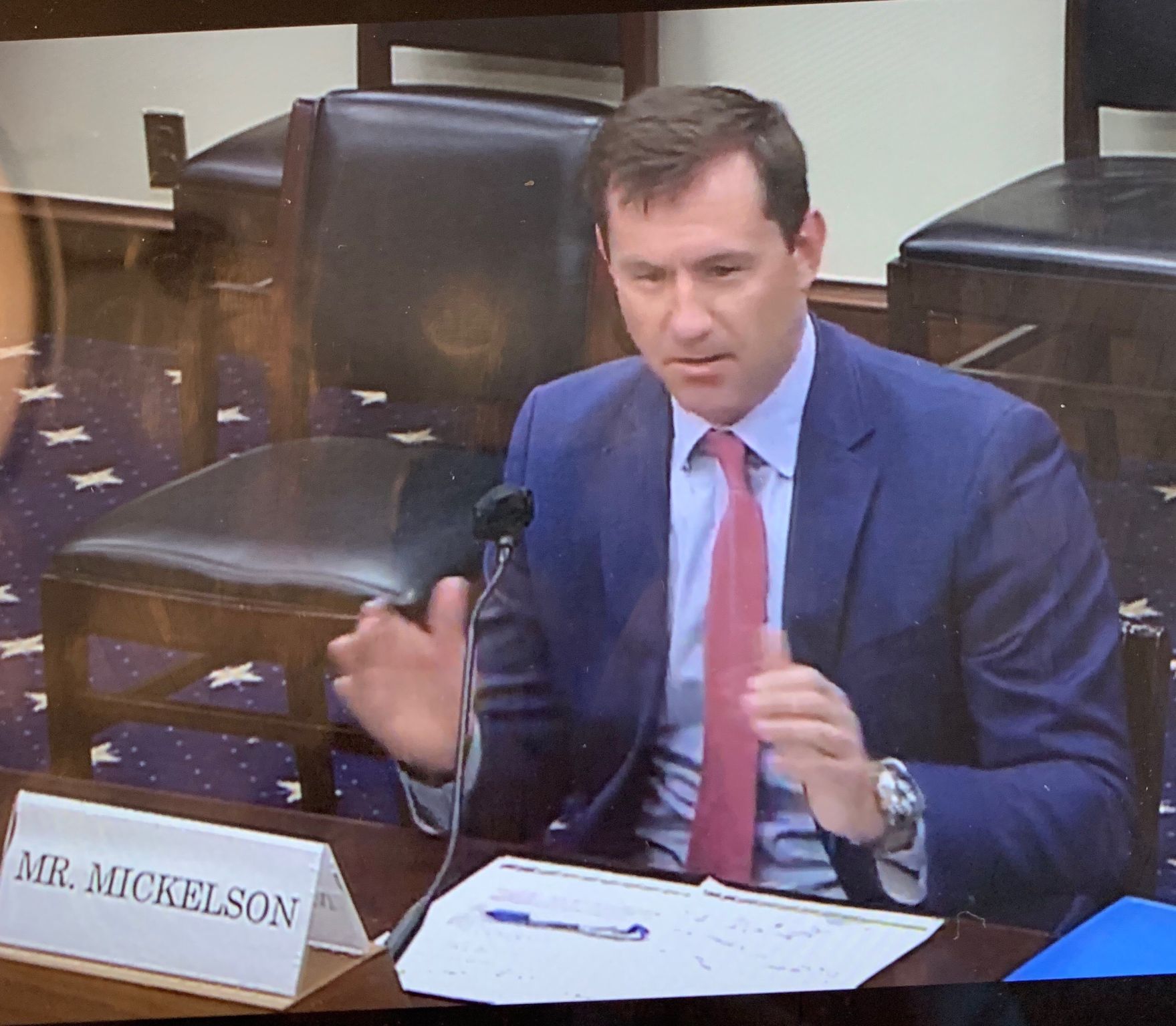 Mickelson testifies to US House Committee on Small Business